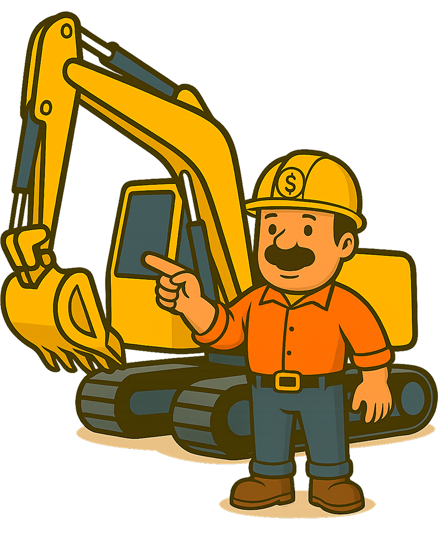 Digger the Excavator Guy - Aussie Equipment Finance